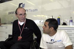 Frank Williams et Juan Pablo Montoya