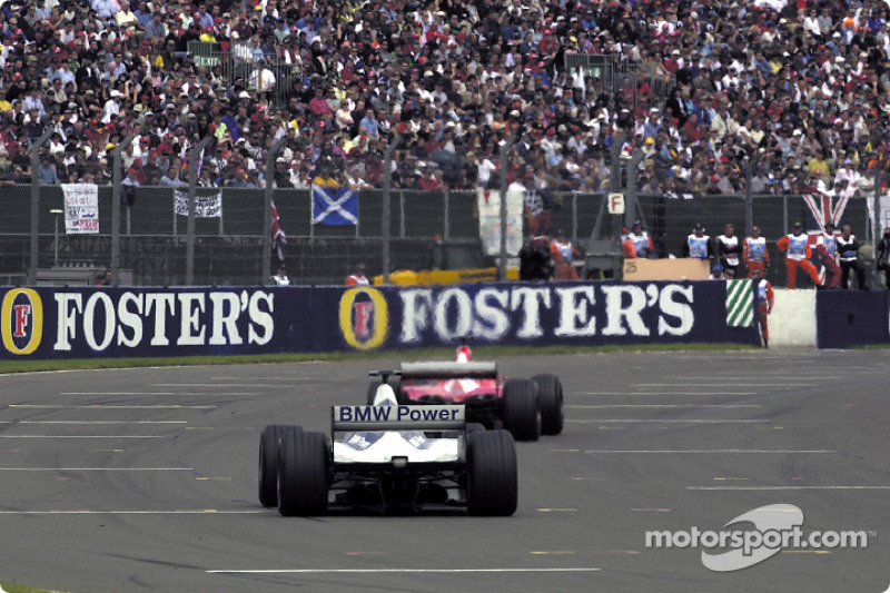 Rubens Barrichello and Juan Pablo Montoya