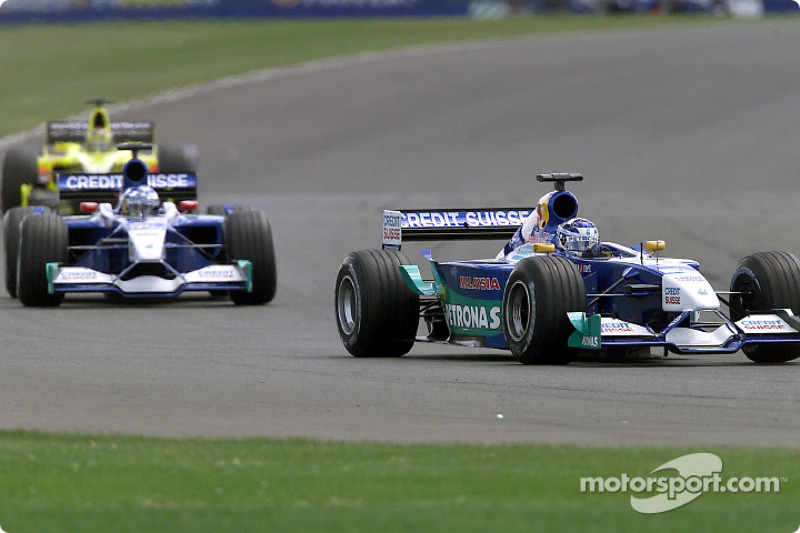 Kimi Raikkonen and Nick Heidfeld