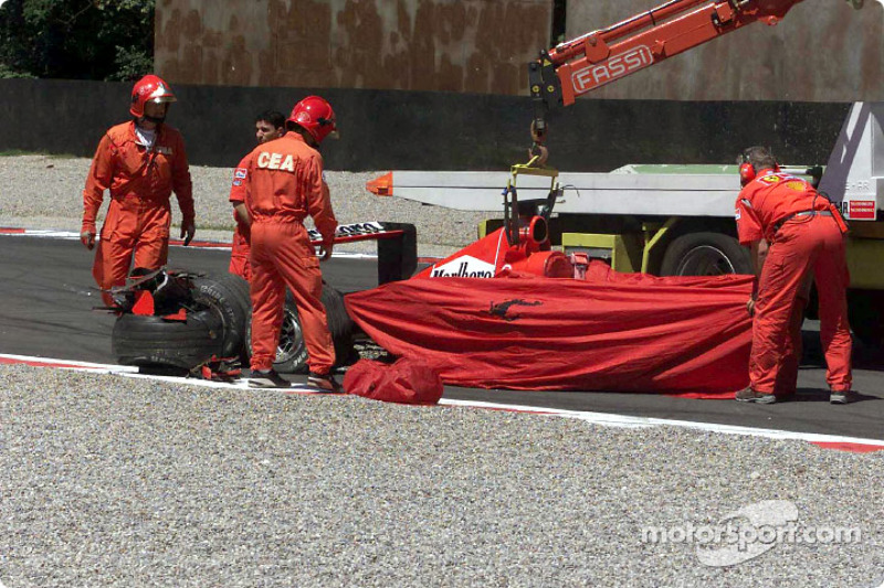 Accidente en Roggia para Michael Schumacher