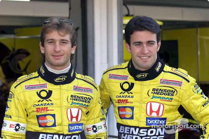 Jarno Trulli et Ricardo Zonta