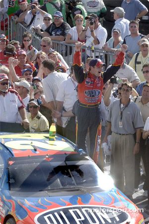 Jeff Gordon, vainqueur de la course