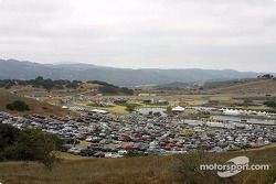 Beautiful Laguna Seca scenery during the race
