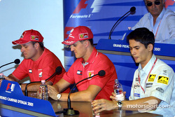 Konferensi pers Kamis: Rubens Barrichello, Michael Schumacher, dan Alex Yoong