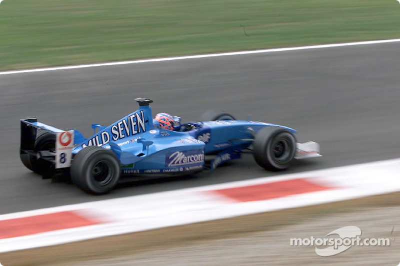 Jenson Button au GP d'Italie