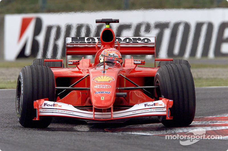 2001-2002: Michael Schumacher, Ferrari F2001