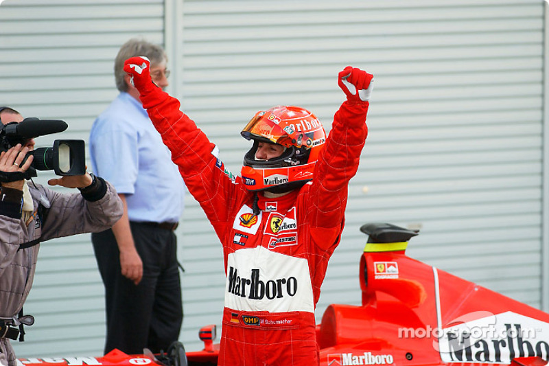 2001 Michael Schumacher, Ferrari