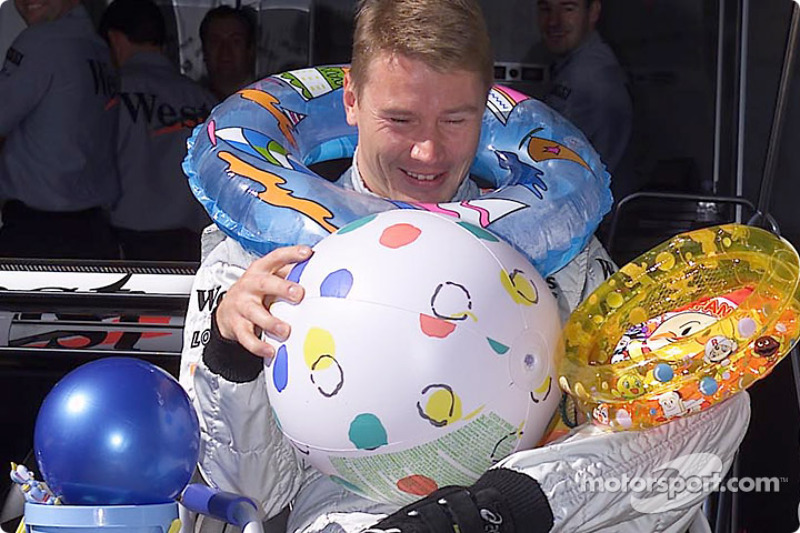 Already Christmas for Mika Hakkinen