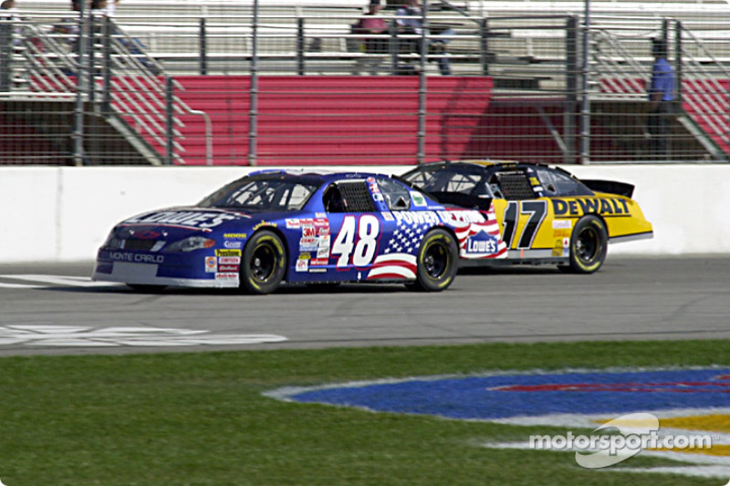 Jimmie Johnson and Matt Kenseth