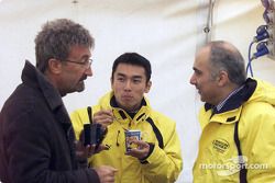 Eddie Jordan et Takuma Sato