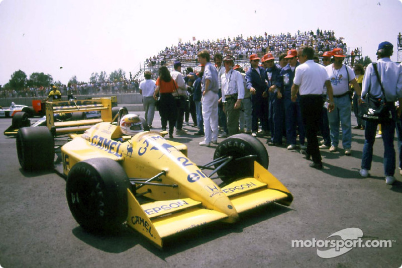 Сатору Накаджима, Lotus 100T Honda (1 очко)