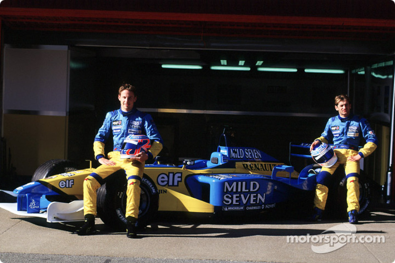 Jenson Button and Jarno Trulli