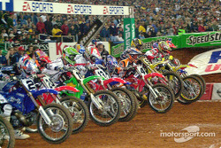 Start of the 250cc moto