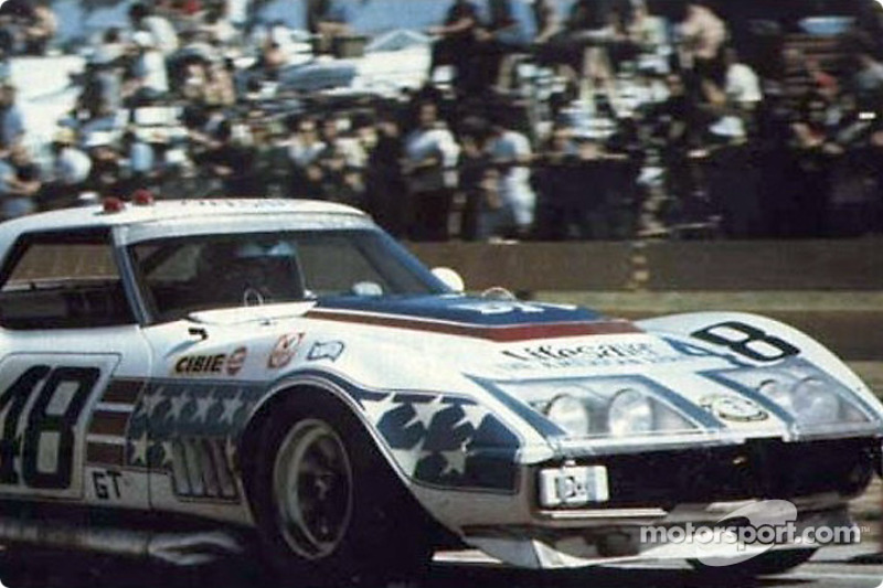 Dick Smothers in the Chevrolet Corvette of John Greenwood Racing