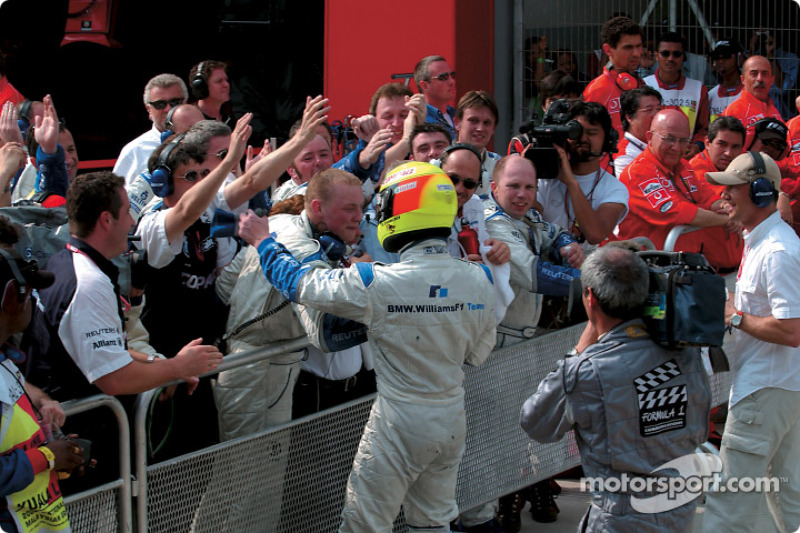 Race winner Ralf Schumacher