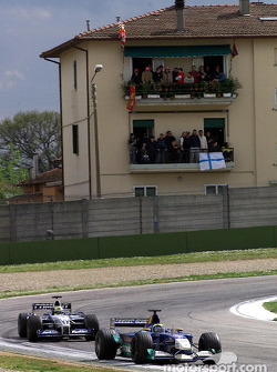 Felipe Massa and Ralf Schumacher