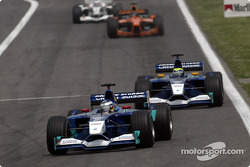 Nick Heidfeld and Felipe Massa