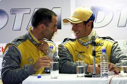 Alain Menu y Manuel Reuter