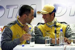 Alain Menu y Manuel Reuter