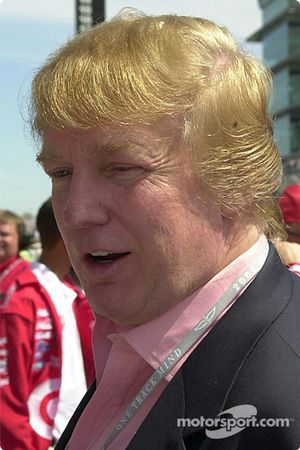 ...its Donald Trump and…