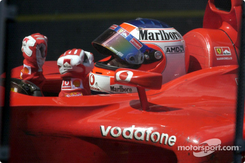Naquele dia, Barrichello conquistaria sua segunda vitória na F1