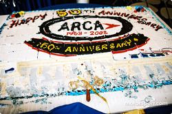 Happy 50th Anniversary: homemade cake brought surprises to the ARCA garage area