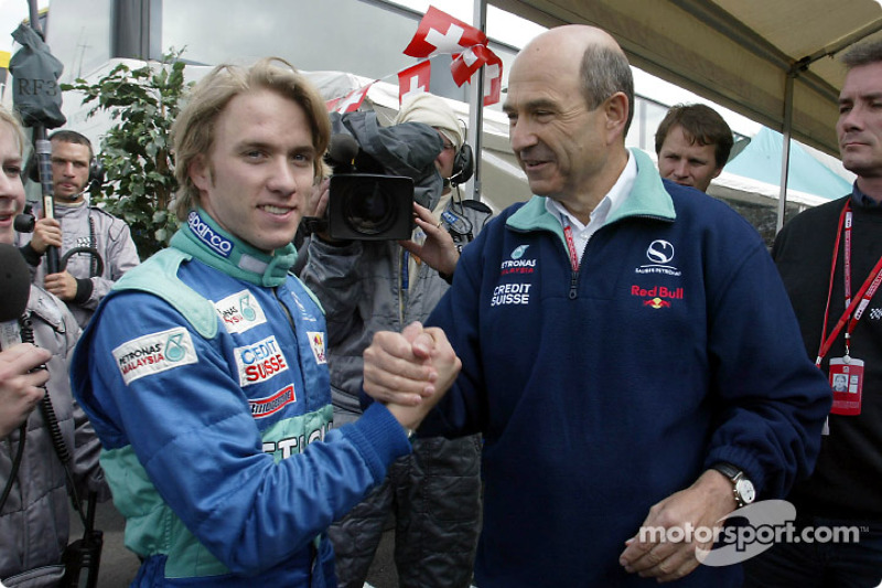 Nick Heidfeld and Peter Sauber