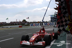 Zieldurchfahrt: Michael Schumacher, Ferrari
