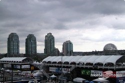 Vancouver paddock before the race
