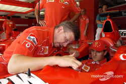 Ross Brawn et Michael Schumacher