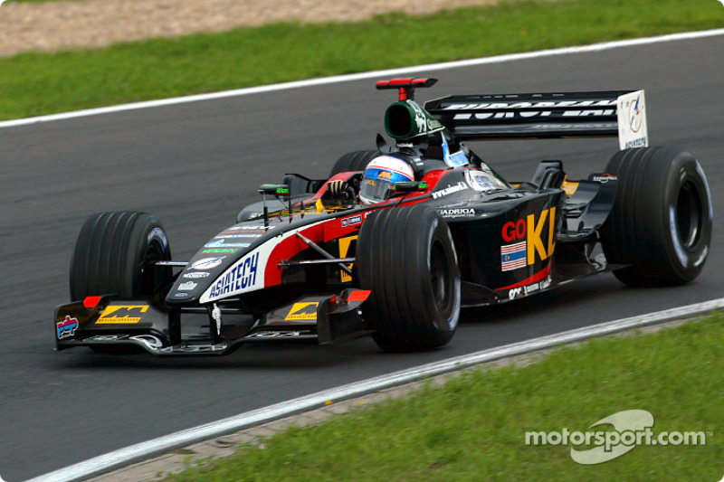Энтони Дэвидсон, Minardi, 2002 год