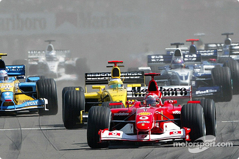 start: Michael Schumacher