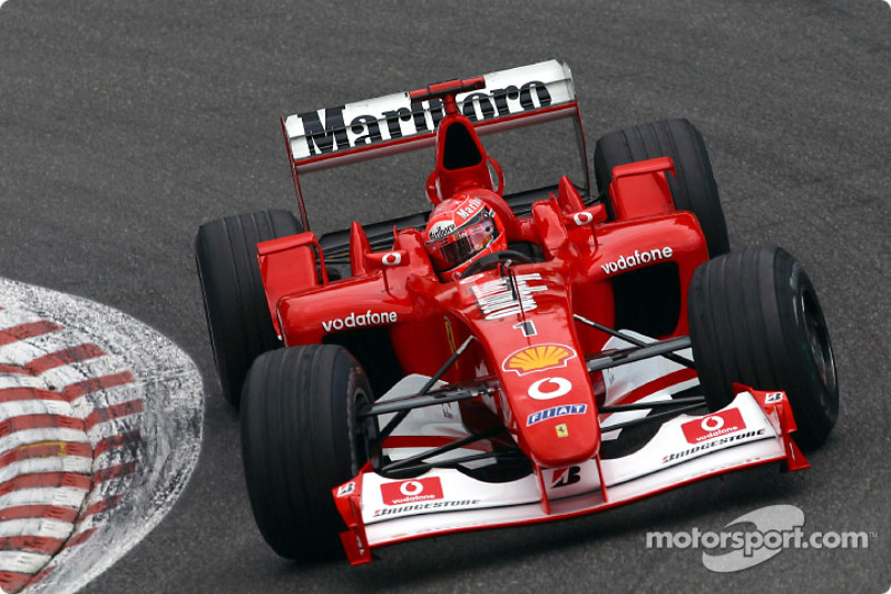 2002: Михаэль Шумахер, Ferrari F2002
