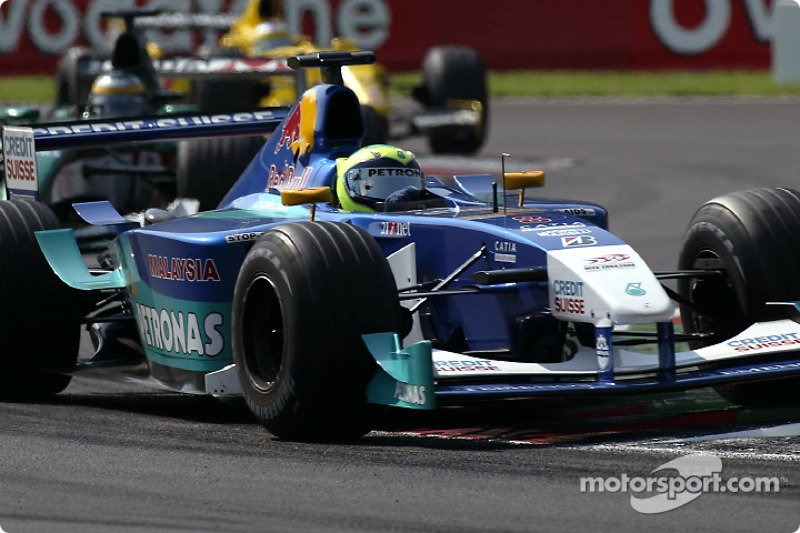 2002: Хайнц-Харальд Френтцен вместо Фелипе Массы (Sauber, Гран При США)
