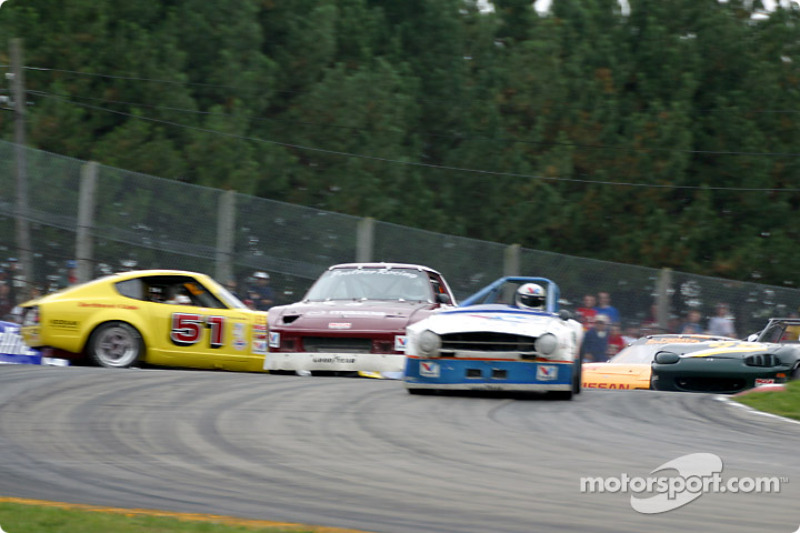 Ken Kannard in trouble while the field is coming