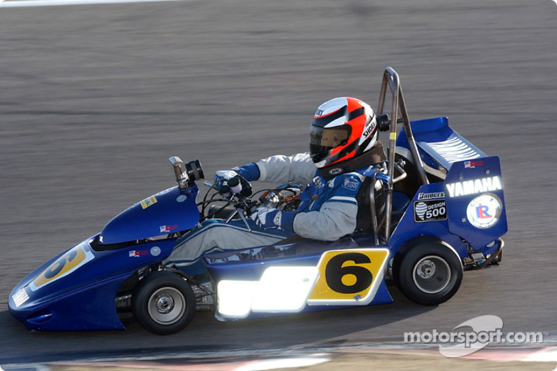 Wayne Rainey dispute la World Super Karts