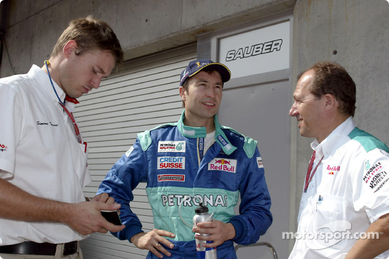 2002: Хайнц-Харальд Френтцен вместо Фелипе Массы (Sauber, Гран При США)