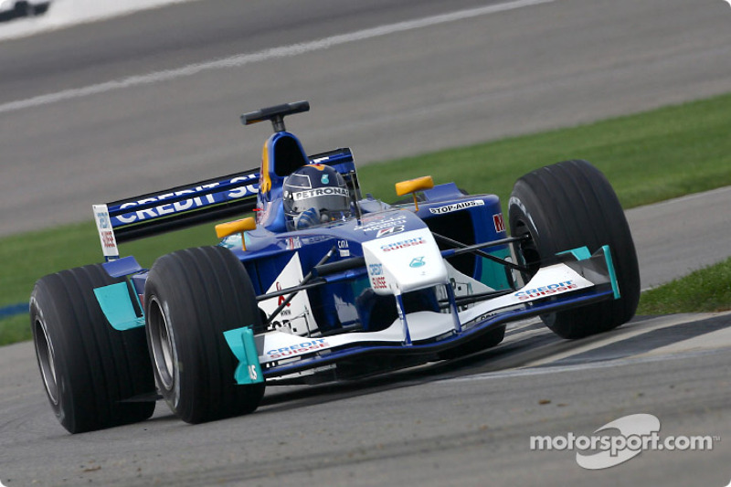 2002 год. Хайнц-Харальд Френтцен. 1 гонка в Sauber