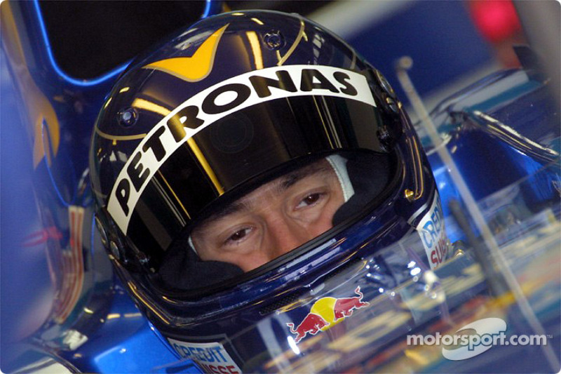 2002 год. Хайнц-Харальд Френтцен. 1 гонка в Sauber