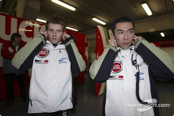 Anthony Davidson and Takuma Sato