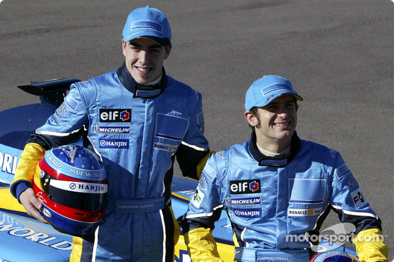 Fernando Alonso and Jarno Trulli