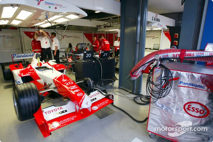 Área de garage de Toyota