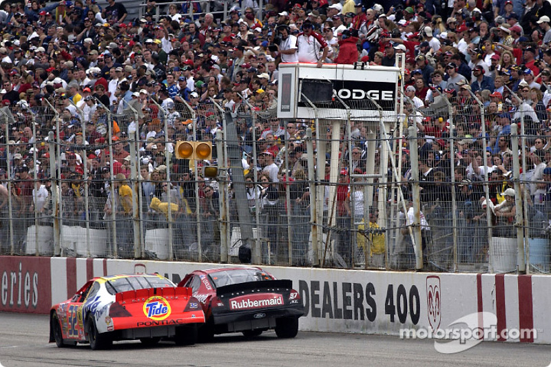 Darlington 2003: Ricky Craven vs Kurt Busch