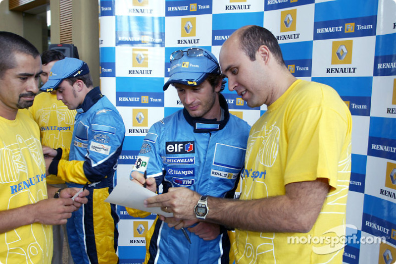 Visit, Ayrton Senna Renault Faktöry Curitiba: Fernando Alonso ve Jarno Trulli