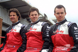 Yvan Muller, Paul O'Neill and James Thompson