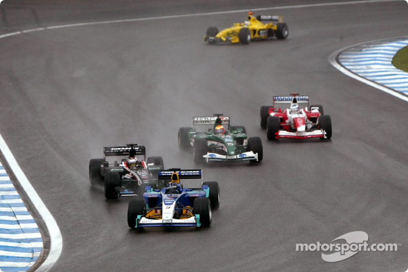 Heinz-Harald Frentzen et Jos Verstappen