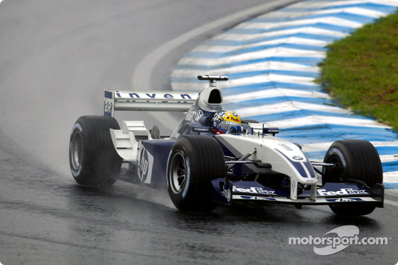 Juan Pablo Montoya se rend sur la grille de départ