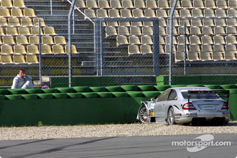 Unfall: Marcel Fässler, Mercedes