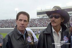 Darrell Waltrip and Richard Petty