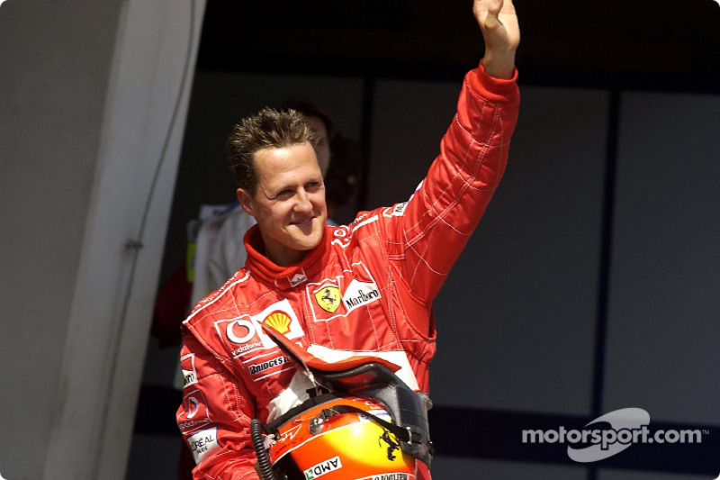 Gagnant du Pole Michael Schumacher